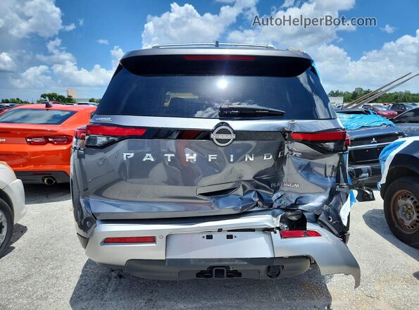 5N1DR3DG2RC303322 2024 NISSAN PATHFINDER Gray Widok z tyłu