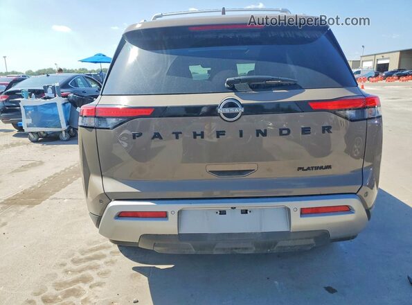 5N1DR3DG4PC238454 2023 NISSAN PATHFINDER Коричневый Вид сзади