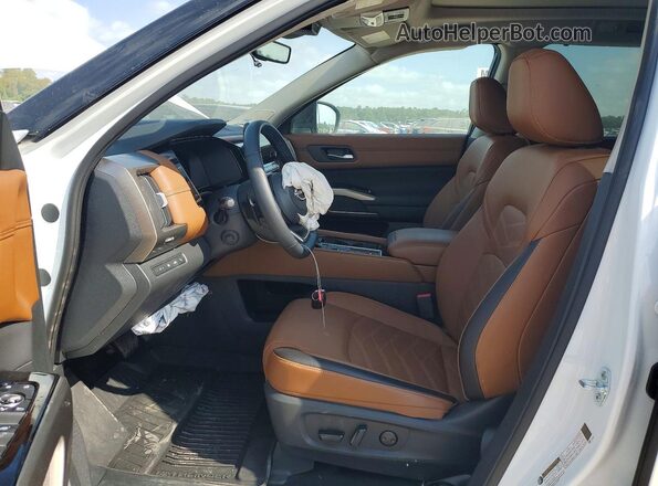 5N1DR3DG9SC287531 2025 NISSAN PATHFINDER White Vista interior delantera