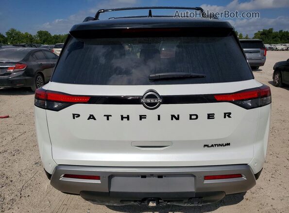 5N1DR3DG9SC287531 2025 NISSAN PATHFINDER White Vista trasera