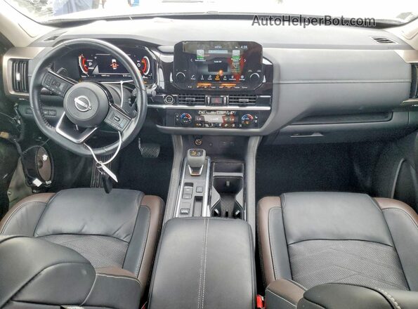 5N1DR3DH0PC222860 2023 NISSAN PATHFINDER Charcoal წინა პანელის ხედი