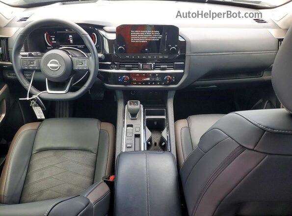 5N1DR3DH2SC269509 2025 NISSAN PATHFINDER Gray Vista del salpicadero