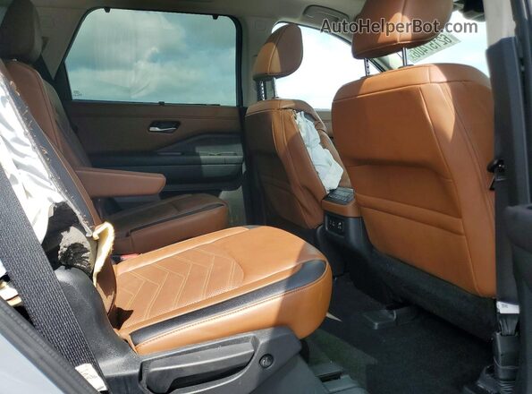 5N1DR3DHXSC229954 2025 NISSAN PATHFINDER Gray Вид задньої частини салону