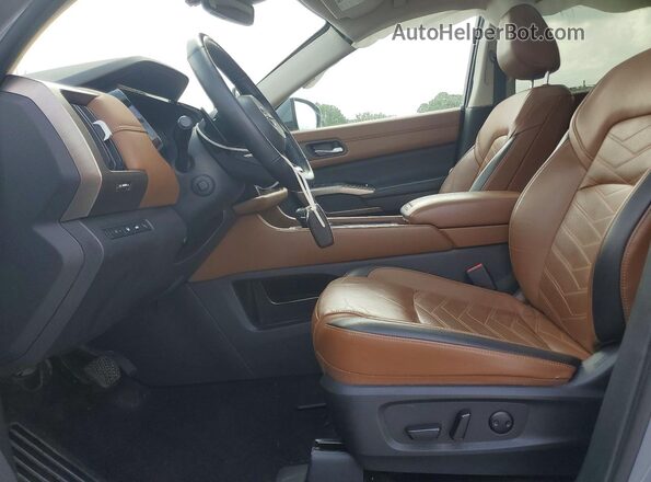 5N1DR3DHXSC229954 2025 NISSAN PATHFINDER Gray Вид салону спереду