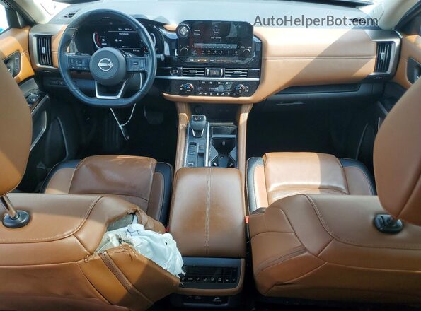 5N1DR3DHXSC229954 2025 NISSAN PATHFINDER Gray Вид панелі приладів