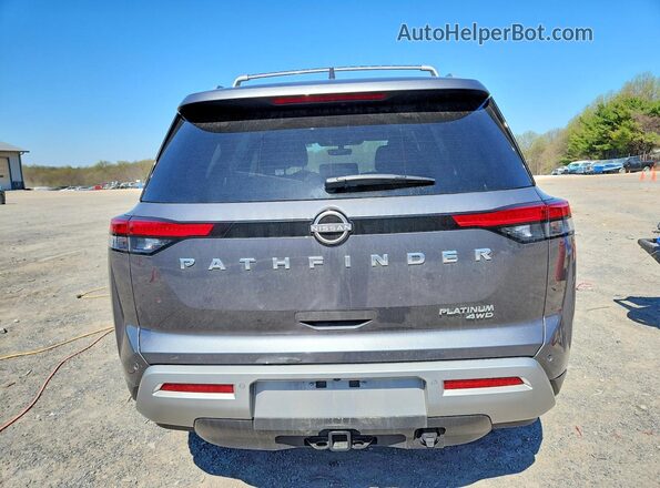 5N1DR3DJ1SC284540 2025 NISSAN PATHFINDER Серый Вид сзади