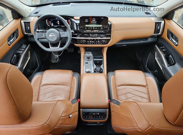 5N1DR3DJ7SC209602 2025 NISSAN PATHFINDER Black Առջևի վահանակի տեսք