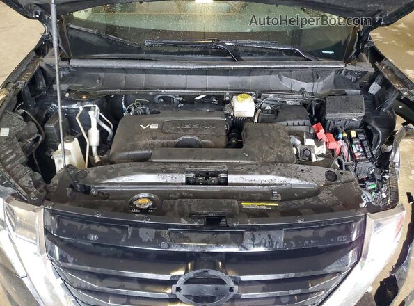 5N1DR3DJ9RC206503 2024 NISSAN PATHFINDER Black Engine compartment view