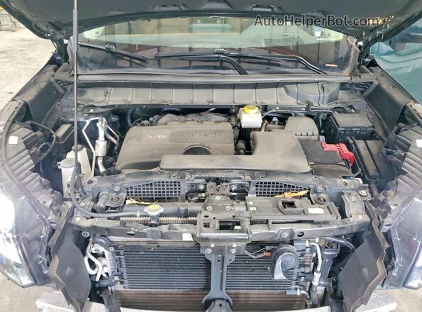 5N1DR3DK2PC204565 2023 NISSAN PATHFINDER Green ძრავის განყოფილების ხედი