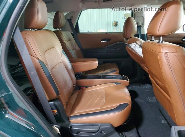 5N1DR3DK2PC204565 2023 NISSAN PATHFINDER Green უკანა სალონის ხედი