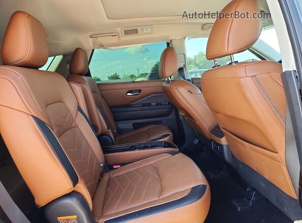 5N1DR3DK2PC254205 2023 NISSAN PATHFINDER Серый Вид задних сидений