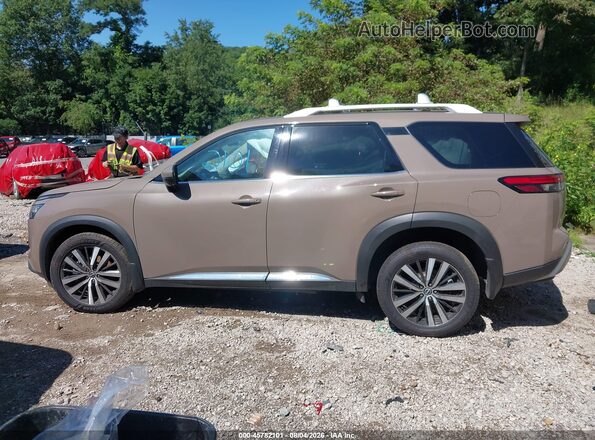 5N1DR3DK5RC249454 2024 NISSAN PATHFINDER Коричневый Панорамный вид салона 360°