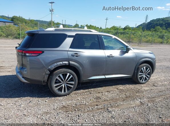5N1DR3DK9SC247227 2025 NISSAN PATHFINDER Gray Սալոնի 360 աստիճան տեսք