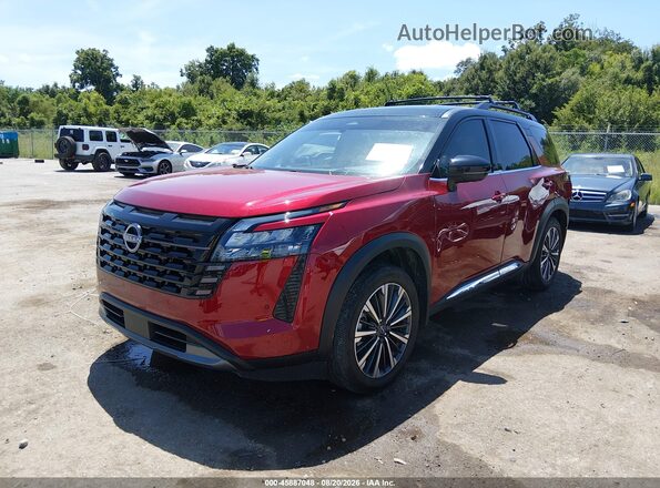 5N1DR3DV1TC218736 2026 NISSAN PATHFINDER Красный Передняя левая четверть
