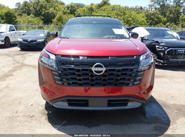 5N1DR3DV1TC218736 2026 NISSAN PATHFINDER Красный Вид щитка приборов