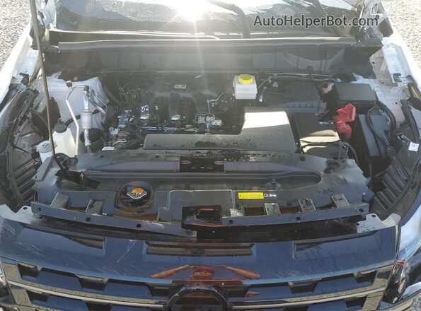5N1DR3DV9TC200856 2026 NISSAN PATHFINDER White Vista del compartimento del motor