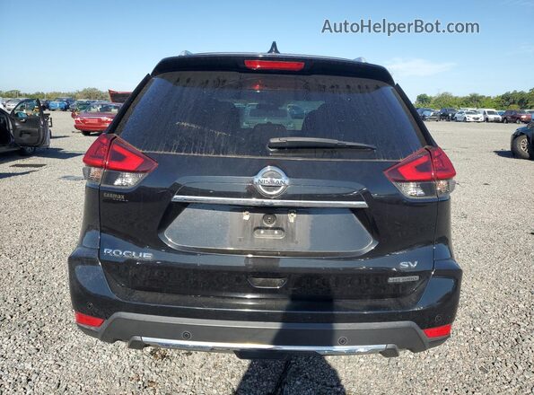 5N1ET2MT5KC718377 2019 NISSAN ROGUE Black უკანა ხედი