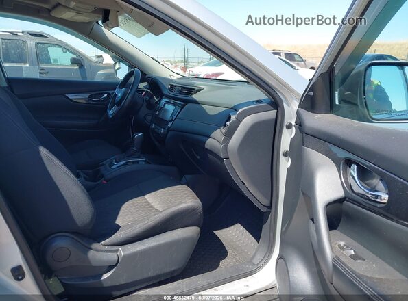 5N1ET2MT7HC830672 2017 NISSAN ROGUE HYBRID Silver Vista interior delantera