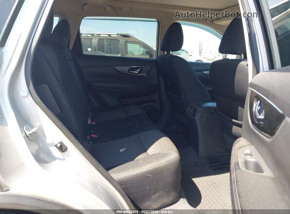 5N1ET2MT7HC830672 2017 NISSAN ROGUE HYBRID Silver Vista de la etiqueta del VIN