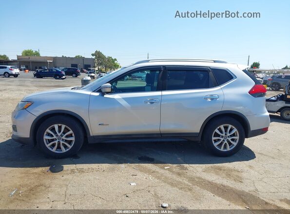 5N1ET2MT7HC830672 2017 NISSAN ROGUE HYBRID Silver Vista interior de 360 grados