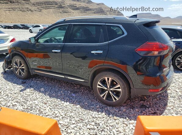 5N1ET2MV1HC788713 2017 NISSAN ROGUE Black Rear left
