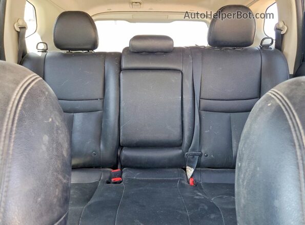 5N1ET2MV1HC788713 2017 NISSAN ROGUE Black Rear seats view