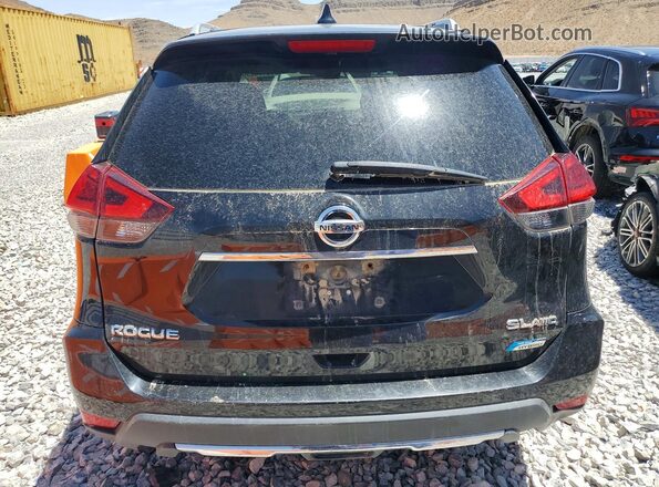 5N1ET2MV1HC788713 2017 NISSAN ROGUE Black Rear view