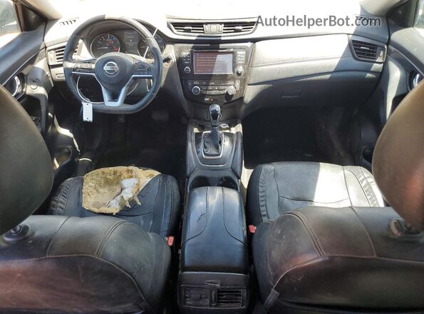 5N1ET2MV1HC788713 2017 NISSAN ROGUE Black Dashboard view