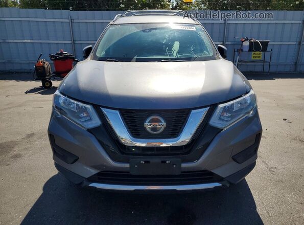 5N1ET2MV1KC745741 2019 NISSAN ROGUE Charcoal Front view