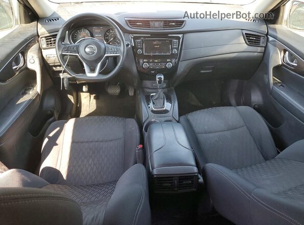 5N1ET2MV1KC745741 2019 NISSAN ROGUE Charcoal Dashboard view