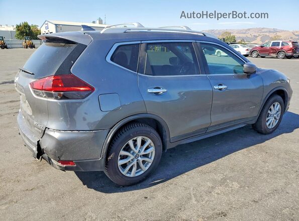 5N1ET2MV1KC745741 2019 NISSAN ROGUE Charcoal Rear right