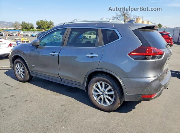 5N1ET2MV1KC745741 2019 NISSAN ROGUE Charcoal Rear left