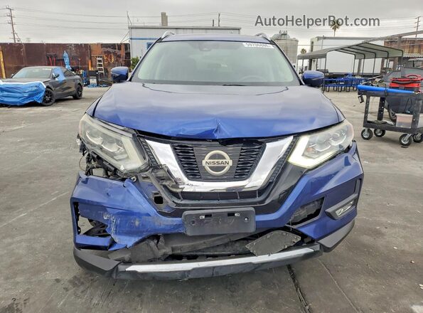5N1ET2MV2HC769488 2017 NISSAN ROGUE Синий Вид спереди