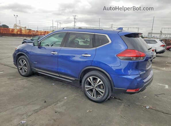 5N1ET2MV2HC769488 2017 NISSAN ROGUE Синий Задняя левая четверть