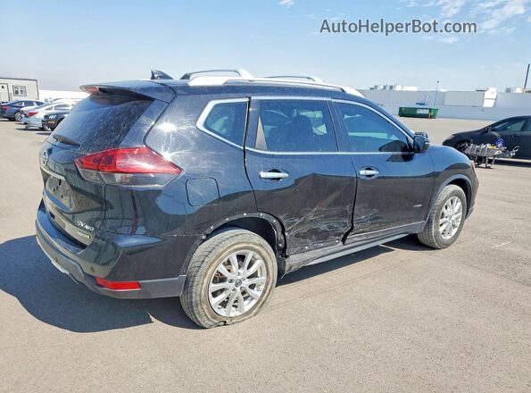 5N1ET2MV3KC719710 2019 NISSAN ROGUE Black უკანა მარჯვენა