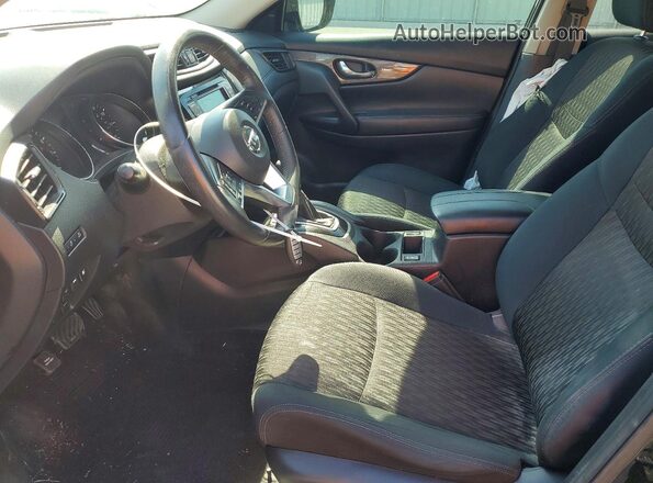 5N1ET2MV3KC719710 2019 NISSAN ROGUE Black წინა სალონის ხედი
