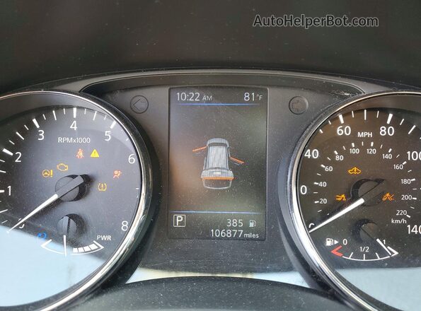 5N1ET2MV3KC719710 2019 NISSAN ROGUE Black ხელსაწყოთა პანელის ხედი