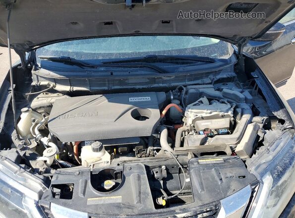 5N1ET2MV3KC719710 2019 NISSAN ROGUE Black ძრავის განყოფილების ხედი