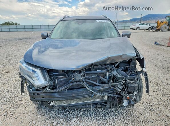 5N1ET2MVXKC744345 2019 NISSAN ROGUE Gray Вид спереду