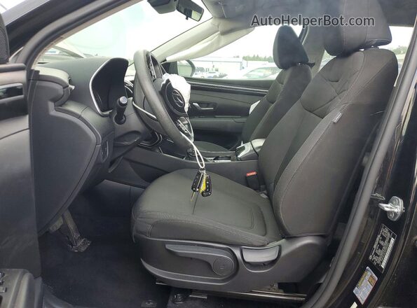5NMJA3AE0NH005865 2022 HYUNDAI TUCSON Черный Вид салона спереди