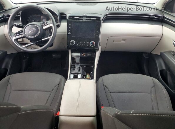 5NMJA3AE0NH018115 2022 HYUNDAI TUCSON Белый Вид панели приборов