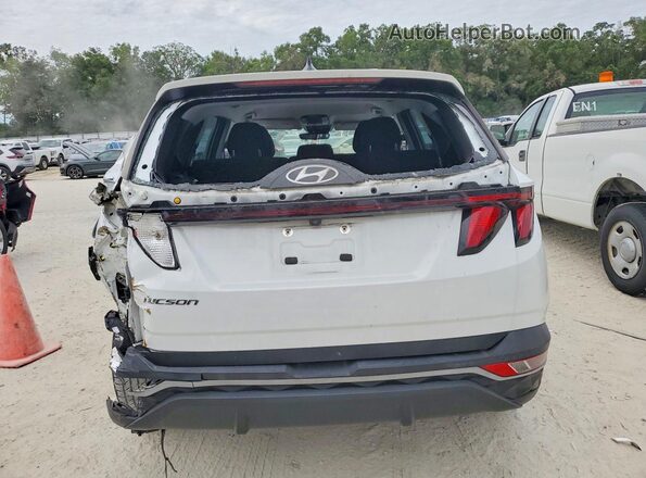 5NMJA3AE0NH018115 2022 HYUNDAI TUCSON Белый Вид сзади