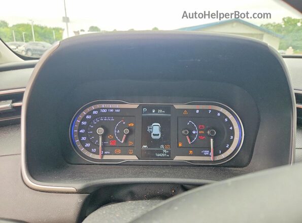 5NMJA3AE1NH068084 2022 HYUNDAI TUCSON Black Instrument cluster view