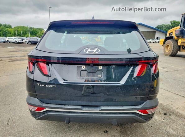 5NMJA3AE1NH068084 2022 HYUNDAI TUCSON Black Rear view