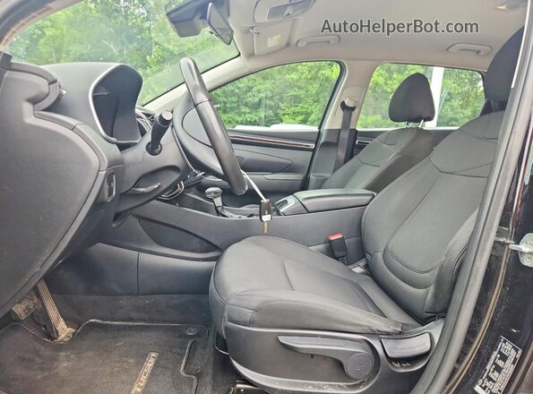 5NMJA3AE1NH068084 2022 HYUNDAI TUCSON Black Front interior view