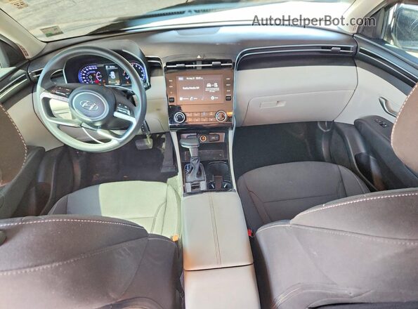 5NMJA3AE2NH025776 2022 HYUNDAI TUCSON Silver Dashboard view