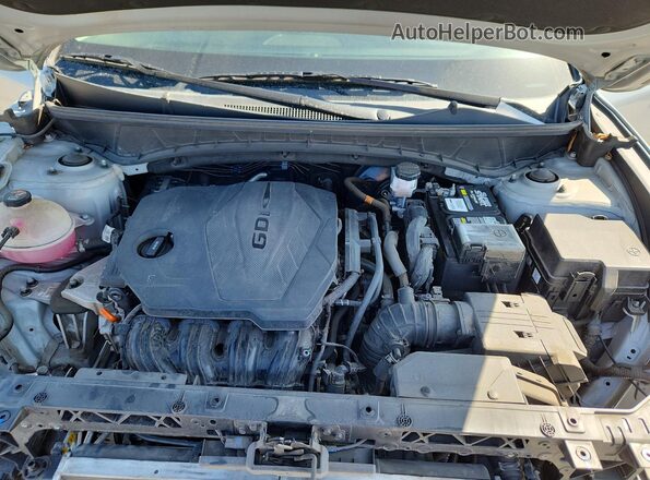 5NMJA3AE2NH025776 2022 HYUNDAI TUCSON Silver Engine compartment view