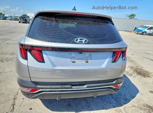 5NMJA3AE2NH025776 2022 HYUNDAI TUCSON Silver Rear view