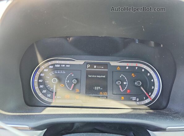 5NMJA3AE2PH249181 2023 HYUNDAI TUCSON Черный Вид щитка приборов
