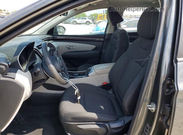 5NMJA3AE3PH207182 2023 HYUNDAI TUCSON Gray Front interior view